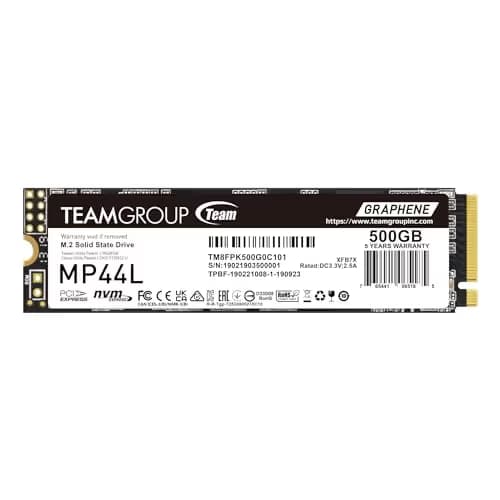 TEAMGROUP MP44L 500GB SSD M.2 PCIe 4.0 NVMe image