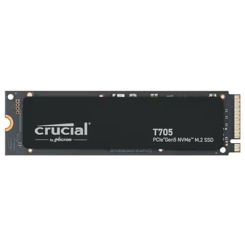 Crucial T705 1TB PCIe Gen5 NVMe M.2 SSD with Heatsink main image