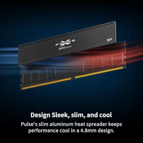 Silicon Power XPOWER Pulse Gaming Black DDR5-6400 CL32 32GB (2x16GB) image