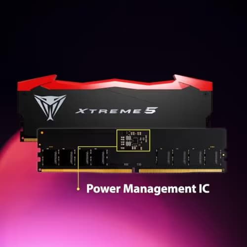 Patriot Viper Xtreme 5 Black DDR5-8200 CL38 32GB (2x16GB) image