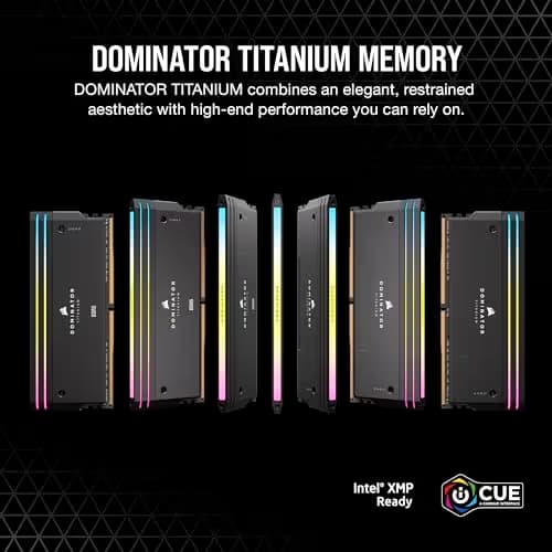 Corsair Dominator Titanium Black DDR5-6400 CL32 96GB (4x24GB) image