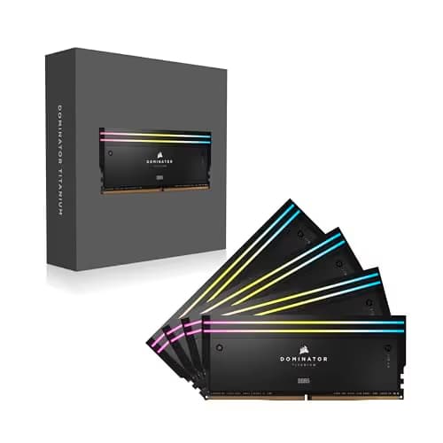 Corsair Dominator Titanium Black DDR5-6400 CL32 96GB (4x24GB) image