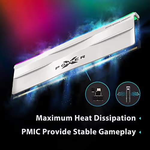 Silicon Power XPOWER Zenith RGB Gaming White DDR5-6000 CL30 32GB (2x16GB) image