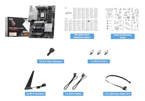 MSI X870 PRO X870-P WIFI DDR5 ATX image