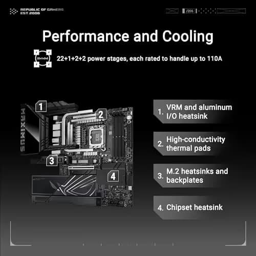 Asus Z890 ROG MAXIMUS HERO LGA1851 DDR5 ATX image