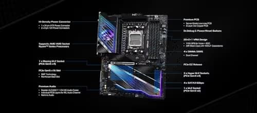 ASRock X870E Phantom Gaming Nova WiFi DDR5 ATX image