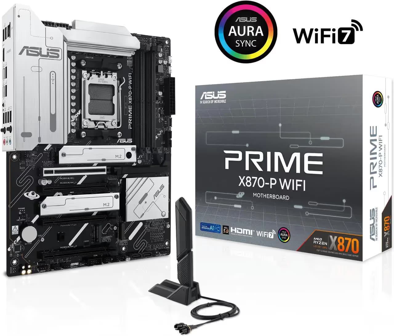 Asus PRIME X870-P WIFI AM5 DDR5 ATX main image