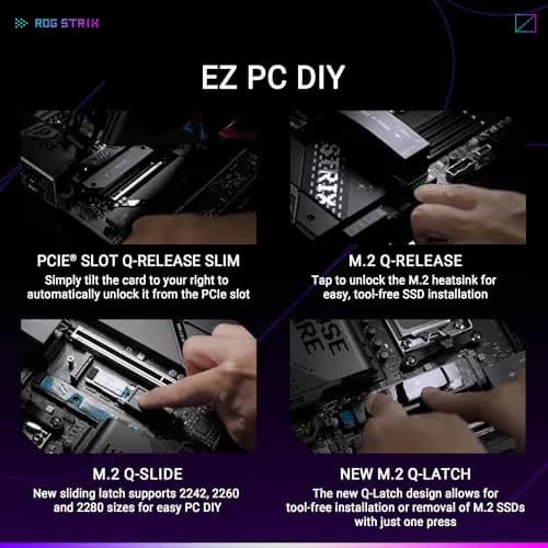 Asus X870E-E ROG STRIX GAMING WIFI AM5 DDR5 ATX image