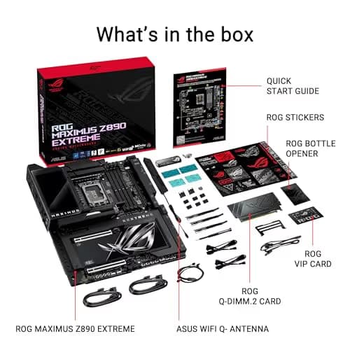 Asus Z890 ROG MAXIMUS EXTREME WIFI DDR5 EATX image