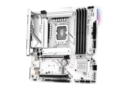 ASRock B760M Pro RS WiFi White DDR5 Micro ATX image