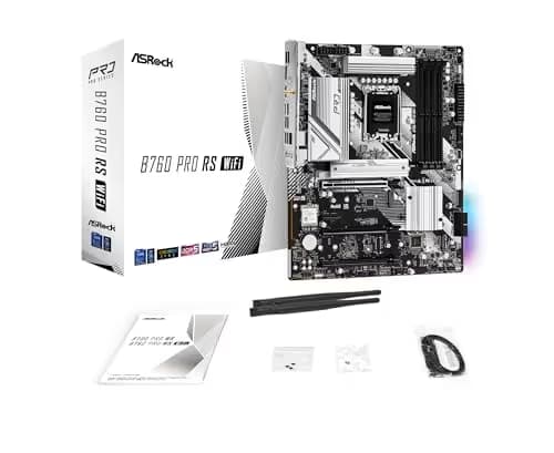ASRock B760 Pro RS WiFi White DDR5 ATX image