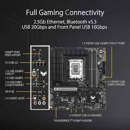 ASUS TUF GAMING B760M-PLUS WIFI II image