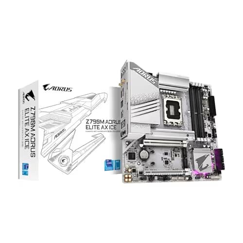 Gigabyte Z790M AORUS ELITE AX ICE DDR5 Micro ATX main image