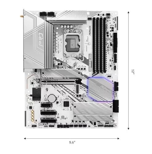 ASRock Z890 Pro RS WiFi White image