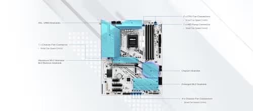 ASRock Z890 Pro RS WiFi White image