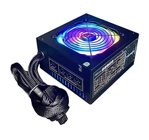 Apevia ATX-ES700-RGB Black ATX 700W Semi-Modular image