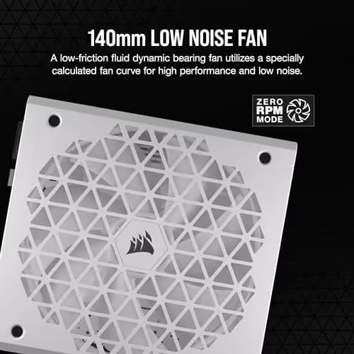 Corsair RM750x SHIFT White Side Interface 750W Fully Modular 80+ Gold Certified image