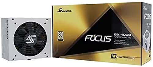 SeaSonic 1000FX White 1000W Fully Modular 80+ Gold Certified ATX image