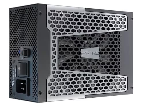 SeaSonic PRIME TX-1300 Black / Silver ATX 3.0 1300W Fully Modular 80+ Titanium Certified image