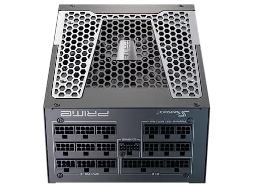 SeaSonic PRIME TX-1300 Black / Silver ATX 3.0 1300W Fully Modular 80+ Titanium Certified image