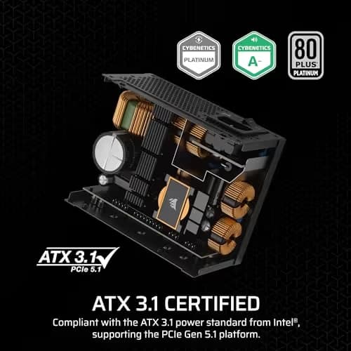Corsair SF850 (2024) Black SFX 850W Fully Modular 80+ Platinum Certified image