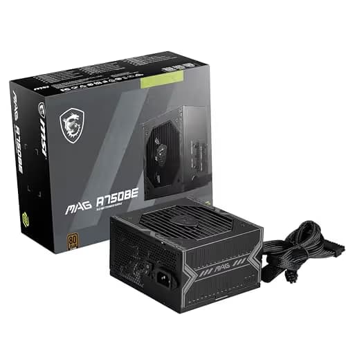 MSI MAG A750BE Black 750W Semi-Modular 80+ Bronze image