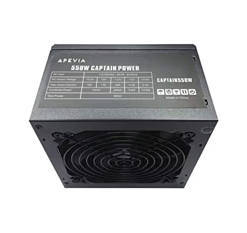 Apevia CAPTAIN Black 550W Non-Modular image