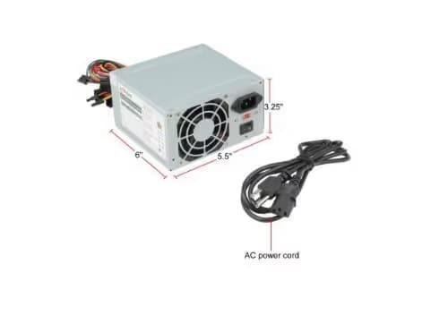 Logisys PS480D ATX 480W Non-Modular image