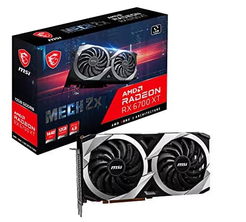 MSI Radeon RX 6700 XT MECH 2X 12G GDDR6 main image