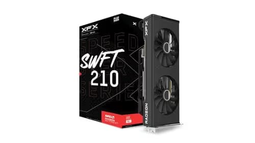 XFX Radeon RX 7700 XT Speedster SWFT 210 Core 12GB GDDR6 Black main image