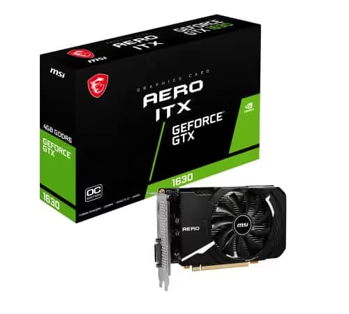 MSI GeForce GTX 1630 AERO ITX 4G OC GeForce GTX 1630 4 GB main image