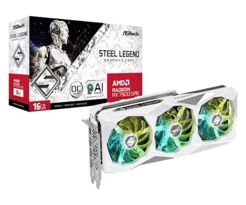 ASRock Steel Legend OC Radeon RX 7900 GRE 16GB GDDR6 White image