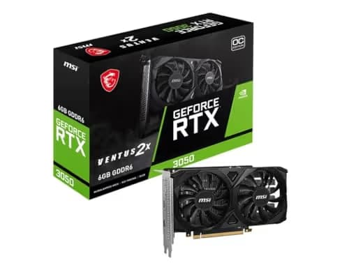 MSI GeForce RTX 3050 VENTUS 2X 6G OC GDDR6 main image