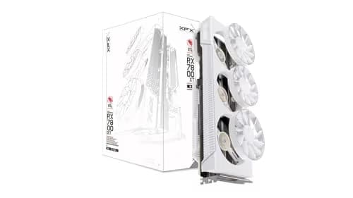XFX Quicksilver Magnetic Air Radeon RX 7800 XT 16GB GDDR6 White image
