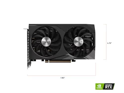Gigabyte WINDFORCE OC Rev 2.0 GeForce RTX 3060 12GB GDDR6 image