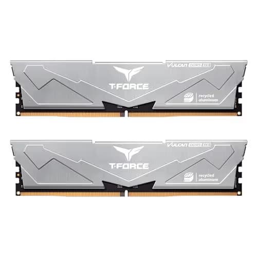 TEAMGROUP T-Force Vulcan Eco Silver DDR5-6000 CL30 32GB (2x16GB) main image
