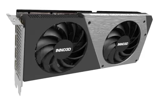Inno3D Twin X2 GeForce RTX 4060 Ti 8GB GDDR6 Black / Gray image