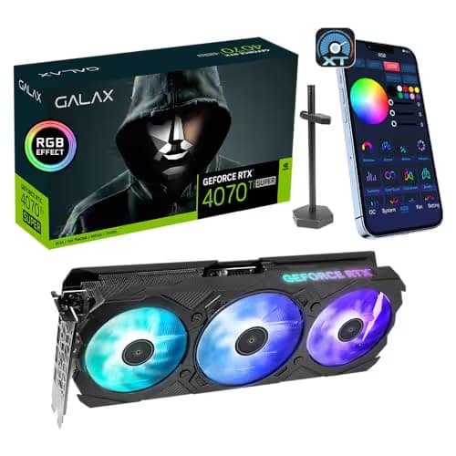 GALAX EX Gamer GeForce RTX 4070 Ti 12GB GDDR6X Black image