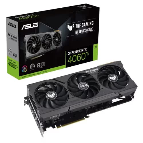 Asus TUF GAMING GeForce RTX 4060 Ti 8GB GDDR6 Black main image