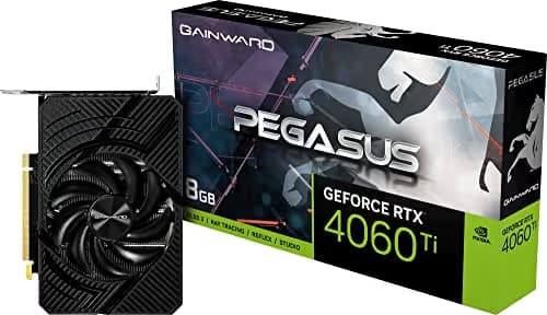 Gainward Pegasus OC GeForce RTX 4060 Ti 8GB GDDR6 Black image