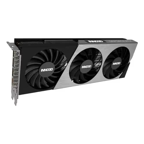 Inno3D X3 OC GeForce RTX 4070 12GB GDDR6X Black / Silver main image