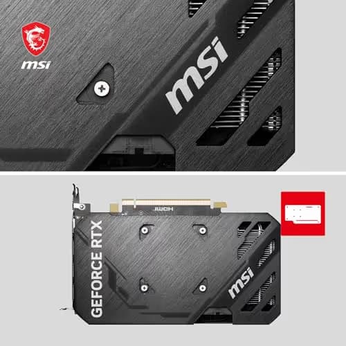 MSI GeForce RTX 4060 Ti VENTUS 2X BLACK 8G OC GDDR6 image
