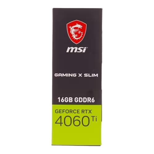 MSI GeForce RTX 4060 Ti GAMING X SLIM 16G GDDR6 image