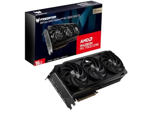 Acer Radeon RX 7900 GRE Predator BiFrost OC 16GB GDDR6 Black main image