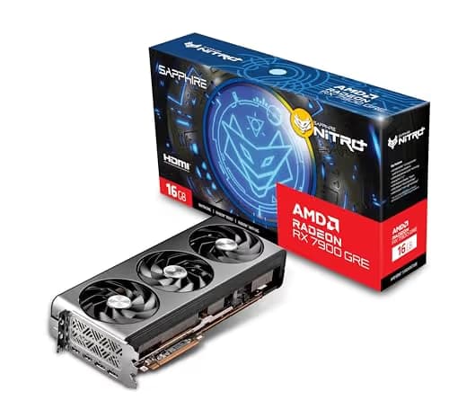 Sapphire NITRO+ Radeon RX 7900 GRE 16GB GDDR6 Black image