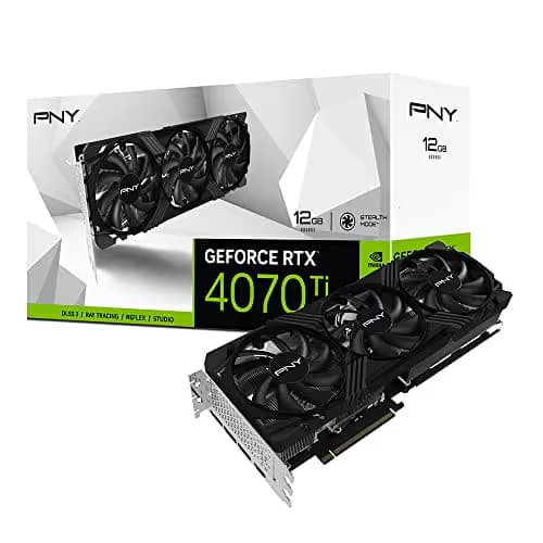 PNY GeForce RTX 4070 Ti VERTO 12GB GDDR6X Black main image
