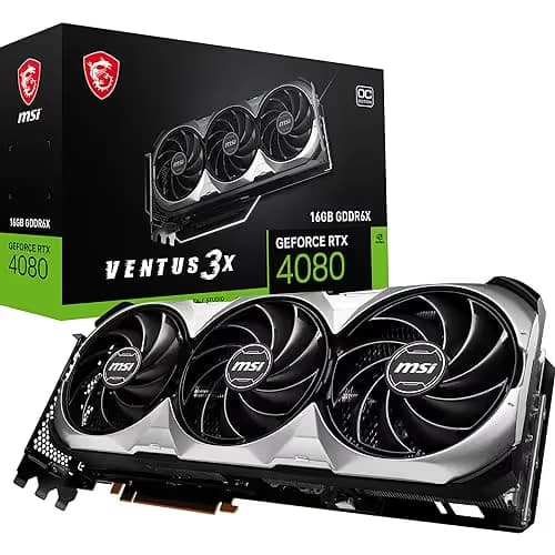MSI GeForce RTX 4080 16GB VENTUS 3X OC GDDR6X image