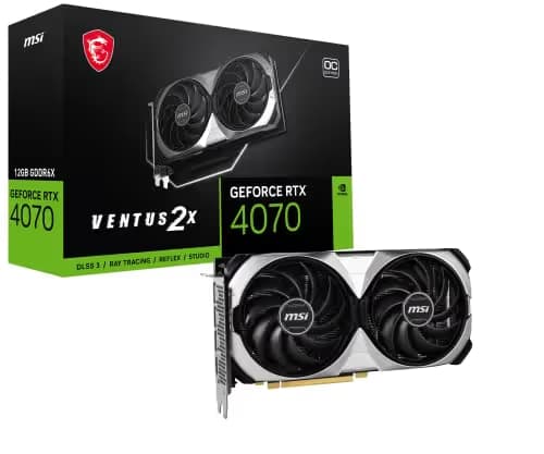 MSI GeForce RTX™ 4070 SUPER 12G VENTUS 2X OC image