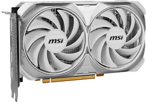MSI GeForce RTX 4060 VENTUS 2X WHITE 8G OC GDDR6 image