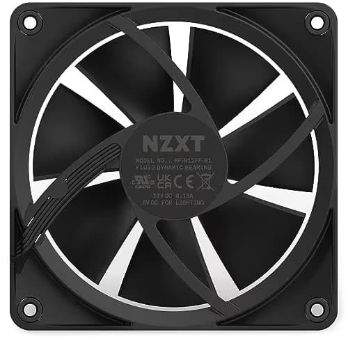 NZXT F120 Black Addressable RGB PWM 50.18 CFM image